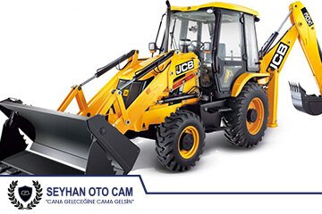 İş Makinesi Oto Cam Kapaklı