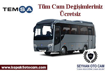 Temsa Otobüs Cam Değişimi